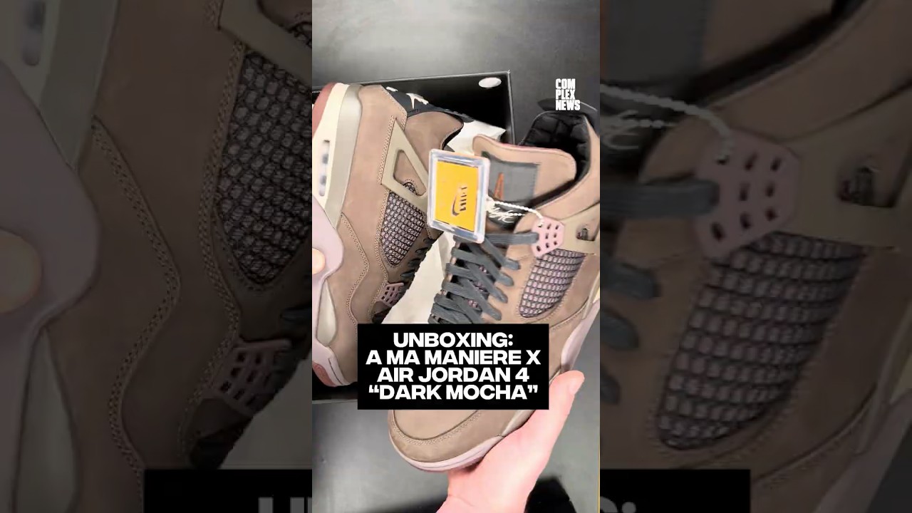 Unboxing the A Ma Maniere x Jordan 4 