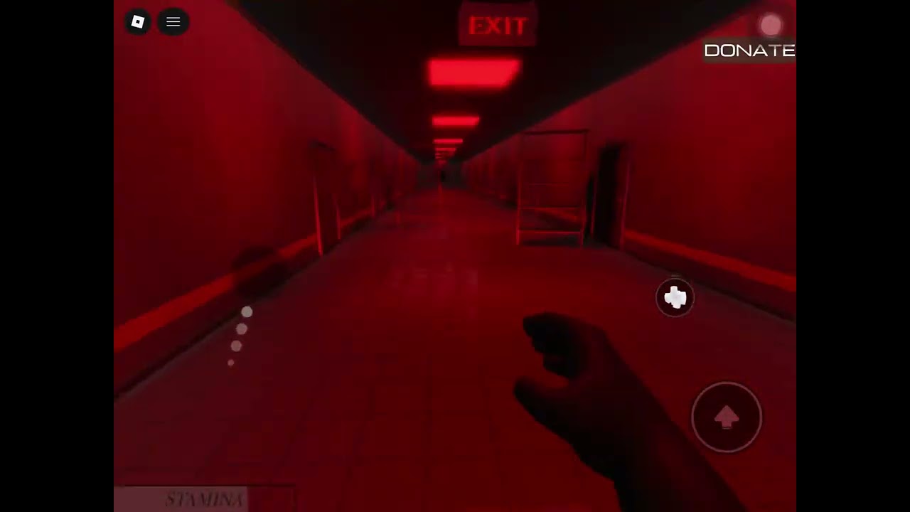 Level run for your life but jumpscare at the end