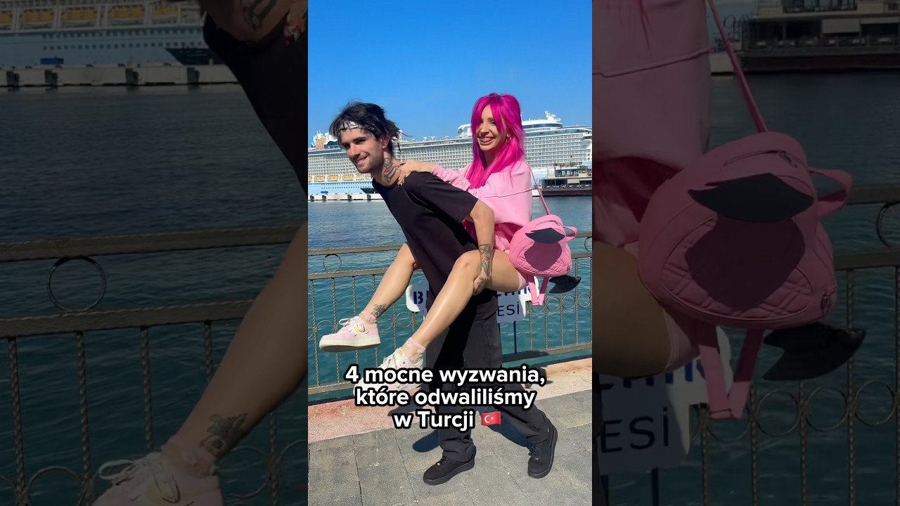 4 MOCNE WYZWANIA w Turcji! 🇹🇷😮 #turcja #kusadası #wyzwanie #wyzwania #mocne #challenge #tatuaż