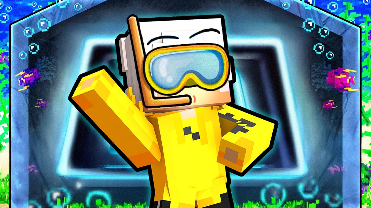 SOPRAVVIVO 100 GIORNI in un BUNKER SUBACQUEO in Minecraft