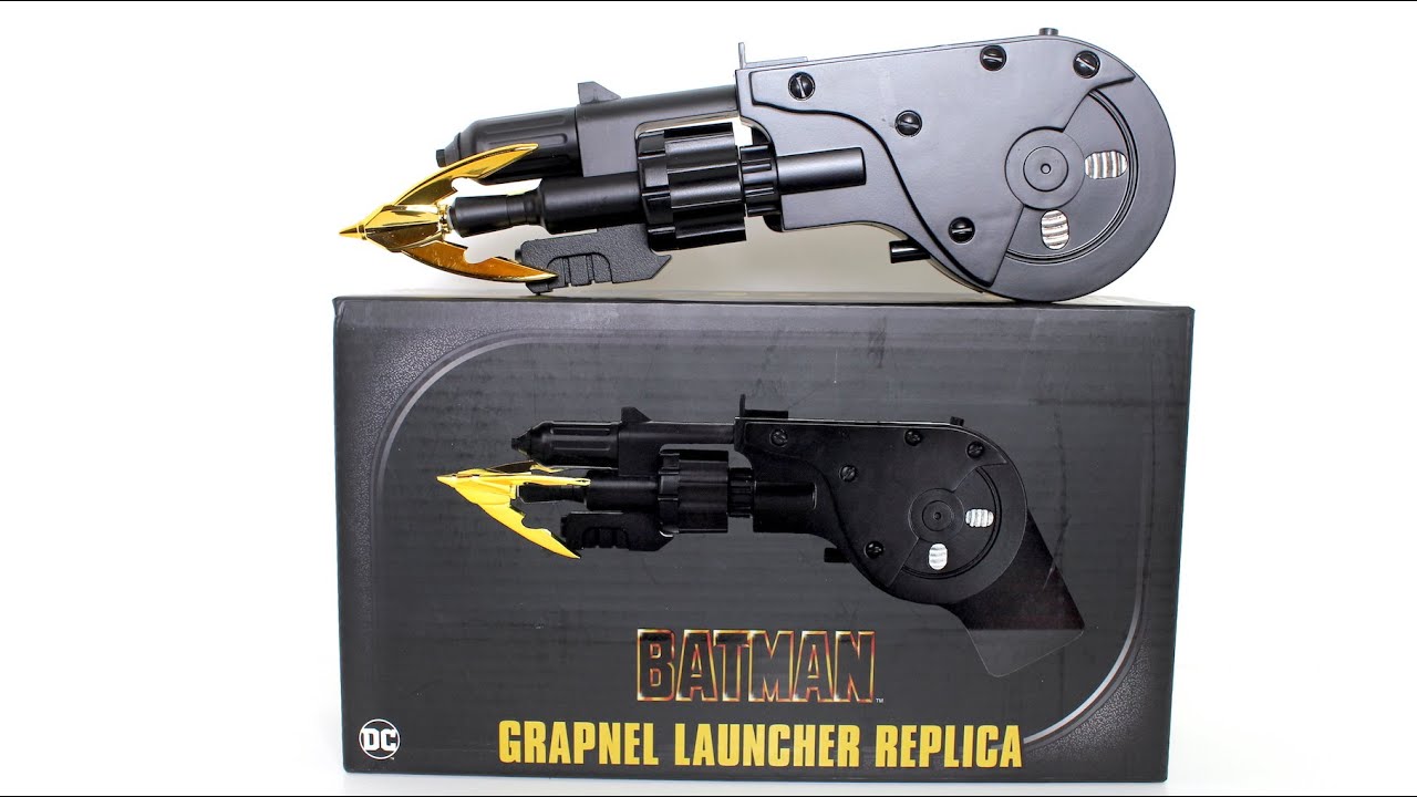 Обзор реплики NECA Batman 1989 GRAPNEL LAUNCHER