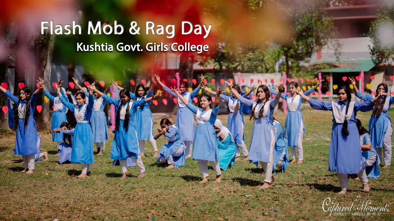 Flash Mob & Rag Day || Kushtia Govt. Girls College
