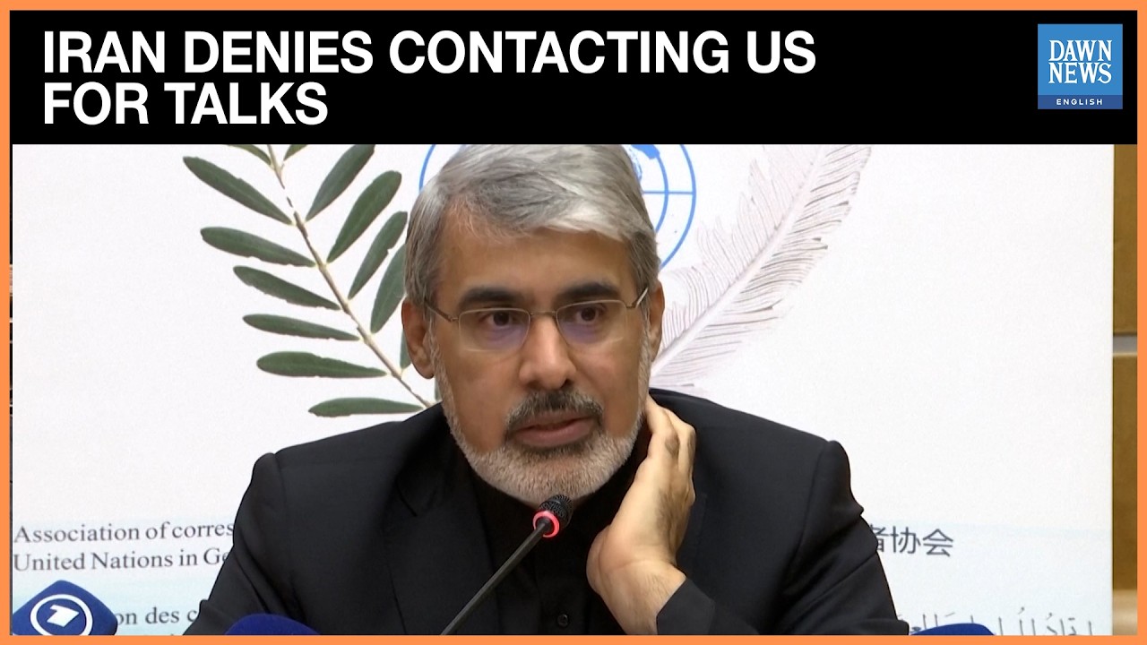 Iran Has Not Contacted US Over Peace Talks, Says UN Envoy | Dawn News English