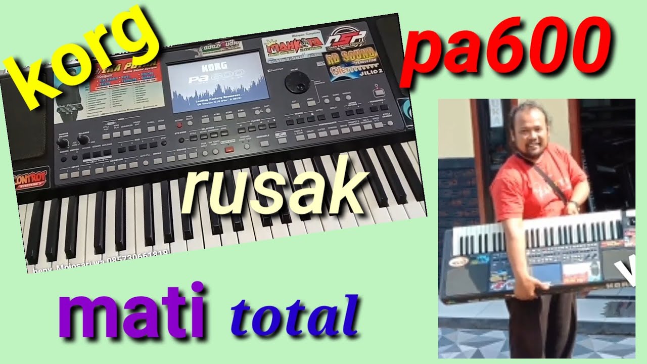 Service Korg pa600 mati total.mluncur korg micro.pa600.