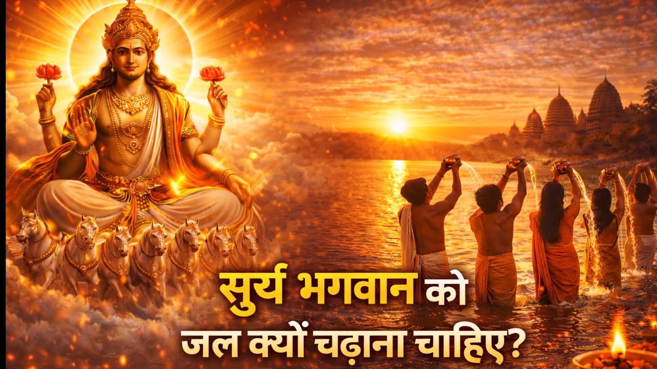 सूर्य भगवान को जल क्यों चढ़ाना चाहिए? | Surya Arghya Ka Rahasya | Surya Upasana