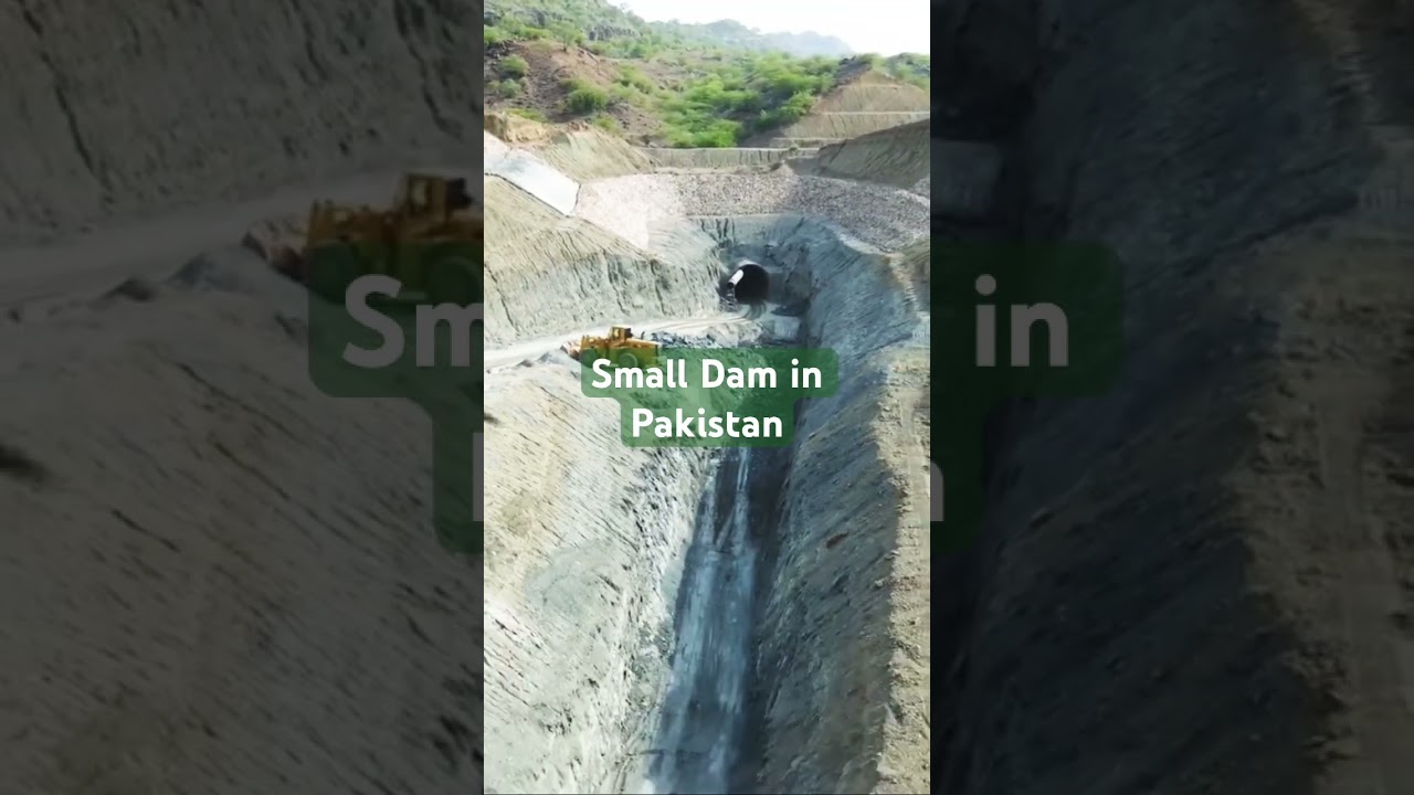 Best Example of small Dam in Pakistan #construction #dam #hydropower #pakistan