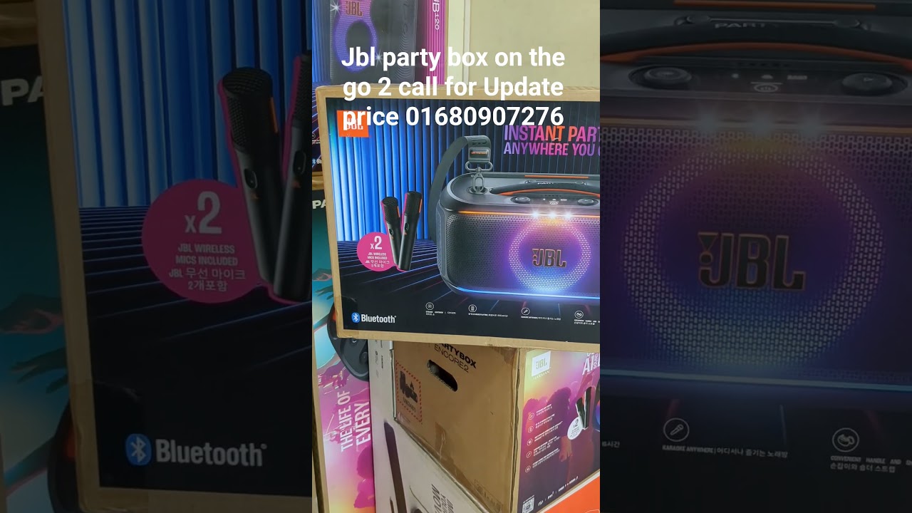 Jbl party box On the go 2 Call for price 01680907276 #jbl #jblpartybox