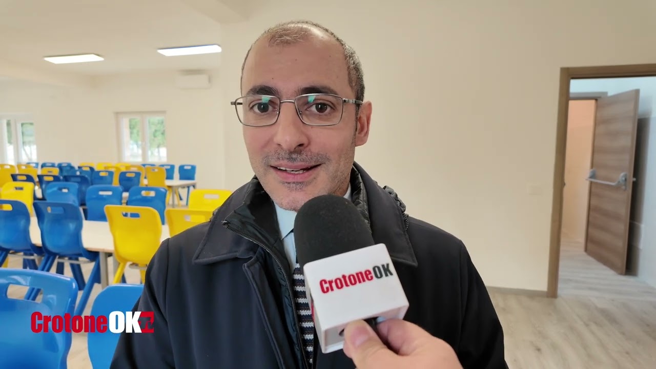 Inaugurata la nuova mensa alla scuola media Anna Frank a Crotone