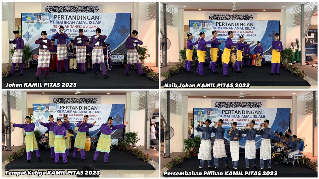 Pemenang Nasyid KAMIL PITAS Peringkat Negeri Selangor 2023