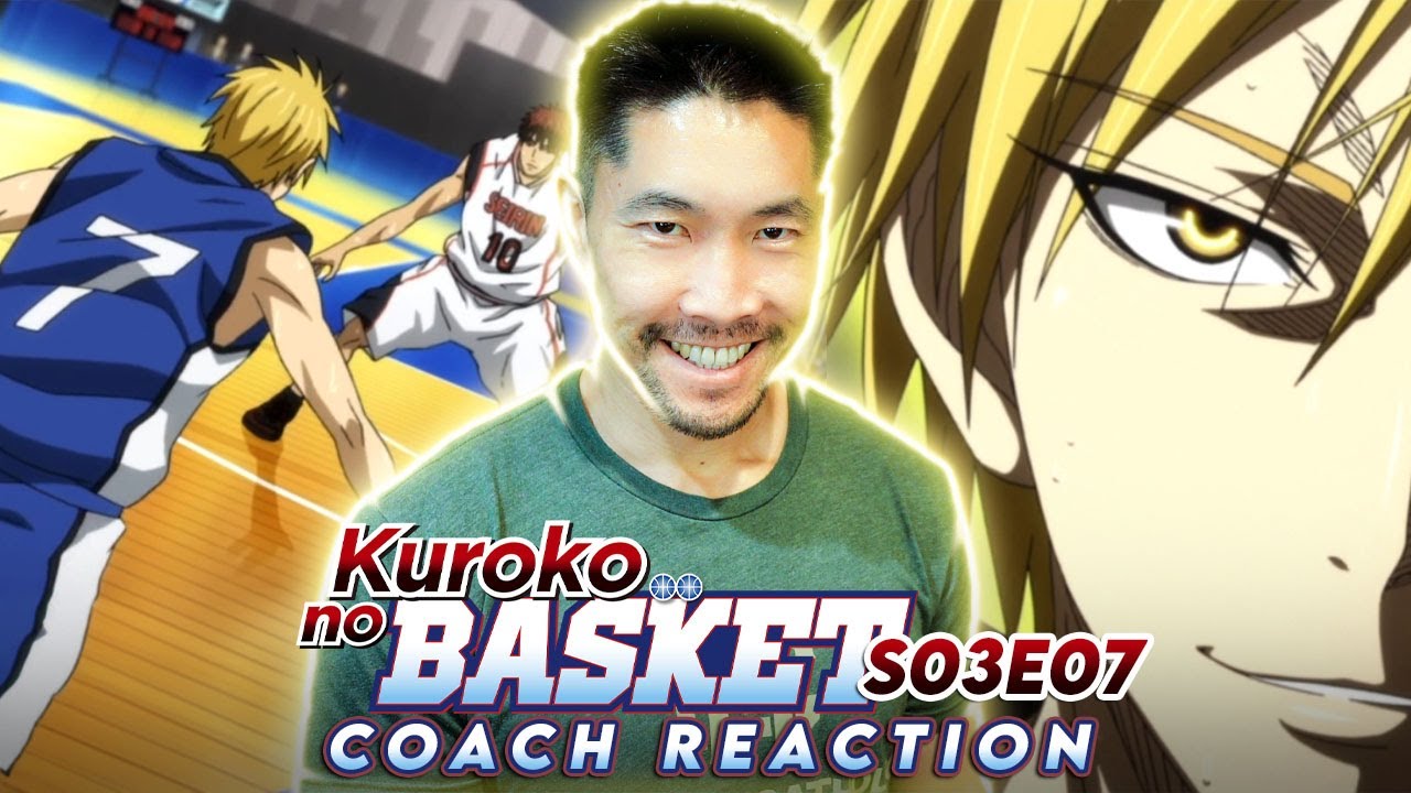 Coach Reacts to Kuroko no Basket S3 E7: The Kise vs Kagami Rematch!!!