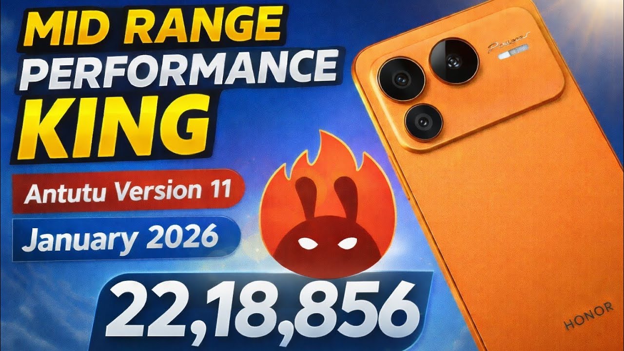 January 2026 Mid-range Performance King 👑 | Antutu Version 11 List Revealed | Dimensity 8500