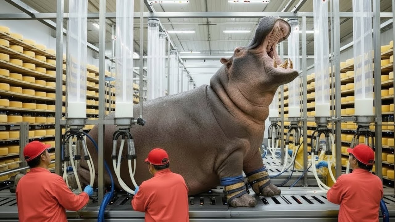 За кулисами сыроварни Hippo | Полный цикл производства молочной продукции Hippo, приносящей милли...
