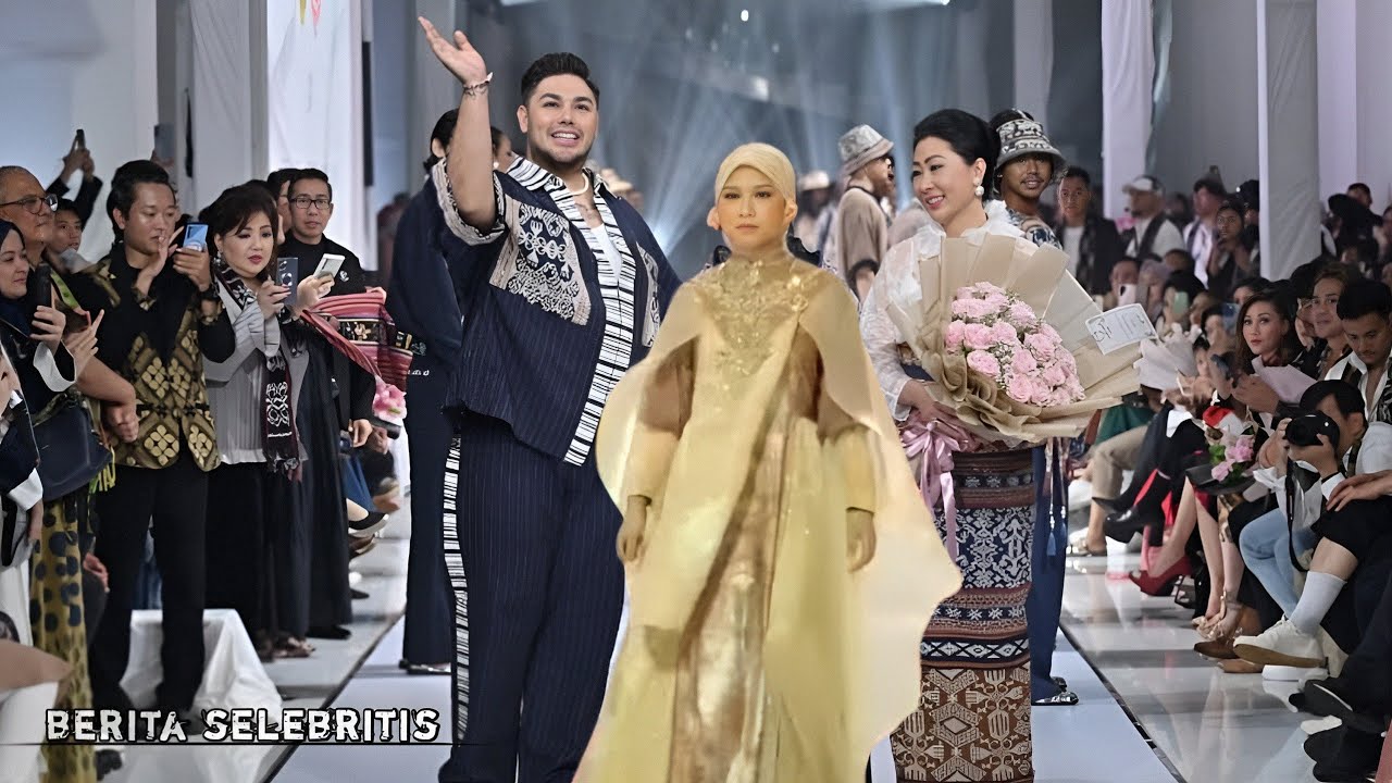 KALAHKAN ARTIS & MODEL TERNAMA !! PENAMPILAN APRIL DA SAAT JADI MODEL FASHION BAJU DARI IVAN GUNAWAN