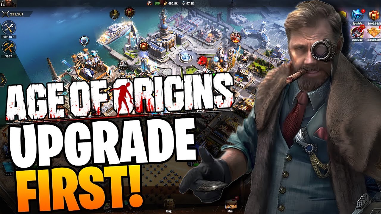 Must Upgrade Building Priorities! (Age of Origins Beginner's Guide)