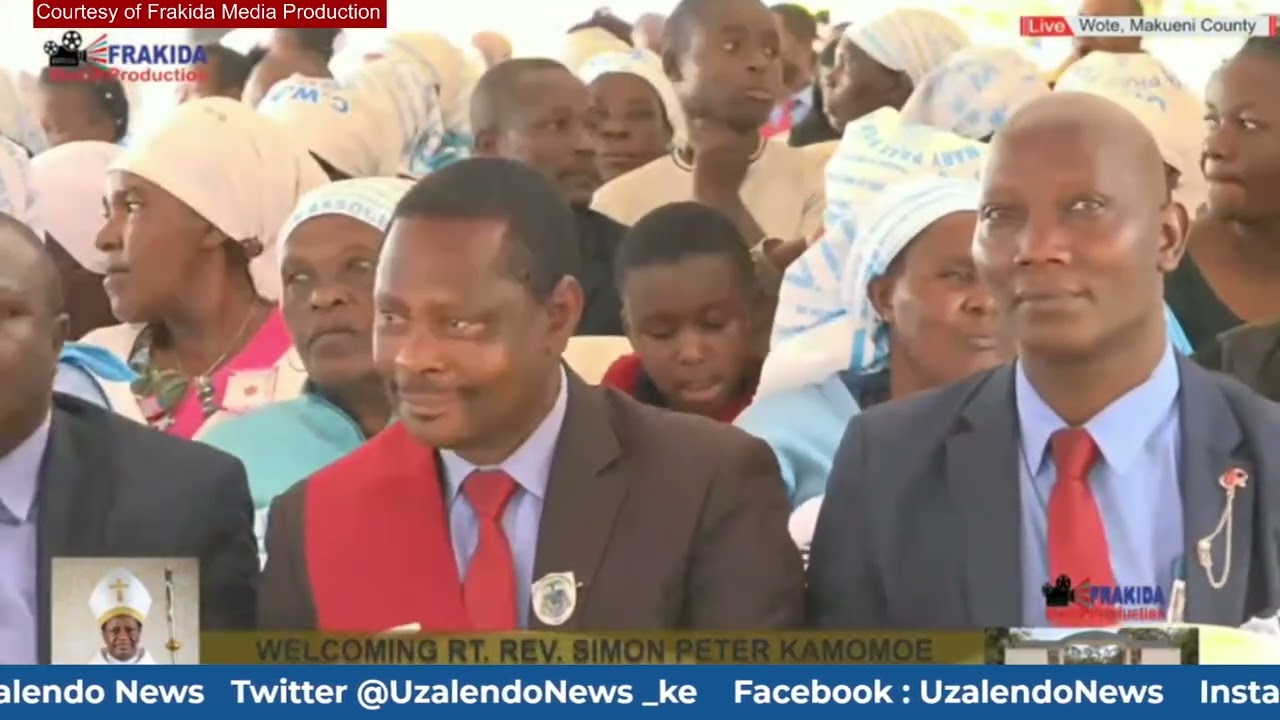 Machakos Diocese Bishop Norman King'oo's Powerful Homily During Welcoming of Bishop Kamomoe in Wote