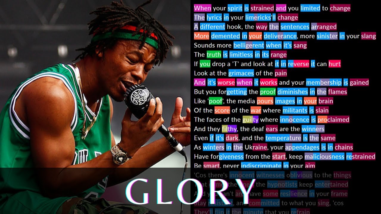 Lupe Fiasco - Glory | Rhymes Highlighted