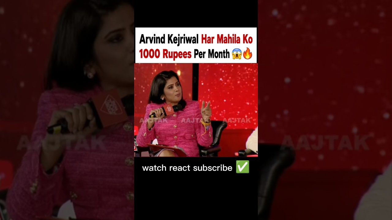 Arvind Kejriwal Interview 🔥😱 || Aaj Tak