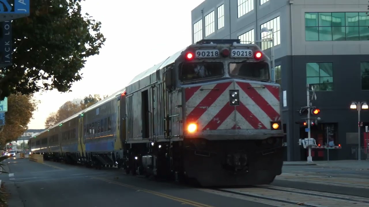 Amtrak San Joaquins Venture Car Test Train Fail