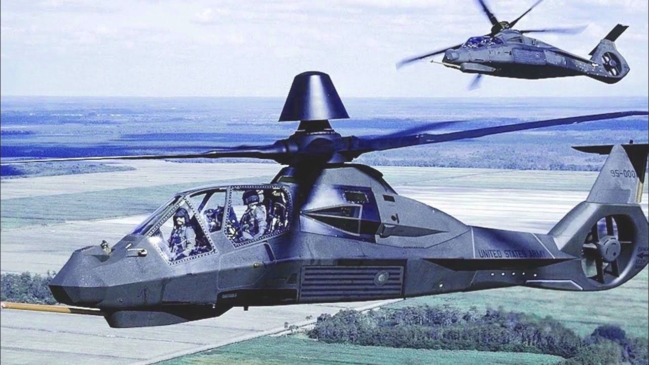 Helikopter widmo, który miał być niewidzialny, ale skończył w muzeum po dwudziestu latach prac!