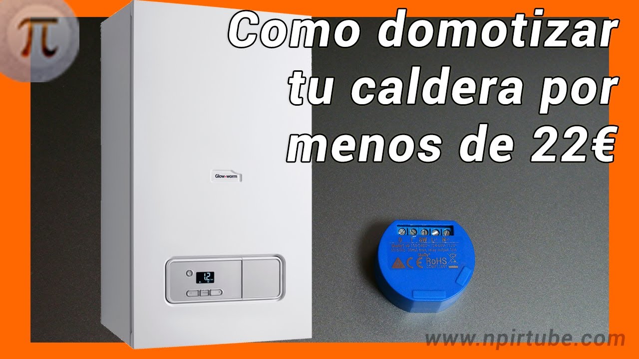 🔥 DOMOTIZA tu CALDERA con Shelly 1 + Shelly Addon y CONTROLA la calefacción DESDE el MÓVIL