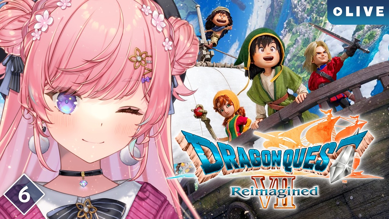 【DQ7R】#06 新しい職業で砂漠のお城探検しよ！【#七草リリィ】