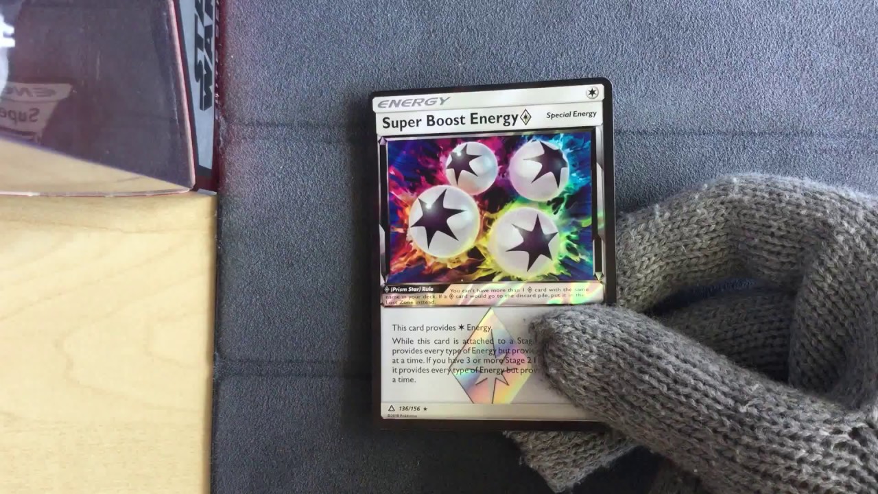 Super Boost Energy Prism Star 136/156 - Pokemon Ultra Prism
