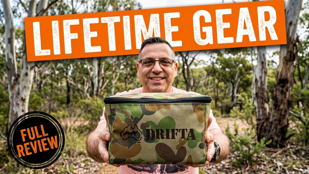 Review: Drifta Canvas Toiletry Bag - Australian Made