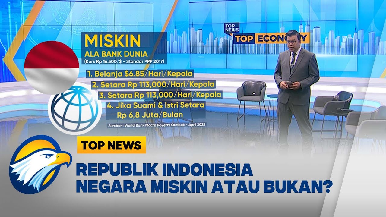 Sebut 60% Orang Indonesia Miskin, Standar Bank Dunia Salah? | Top Economy