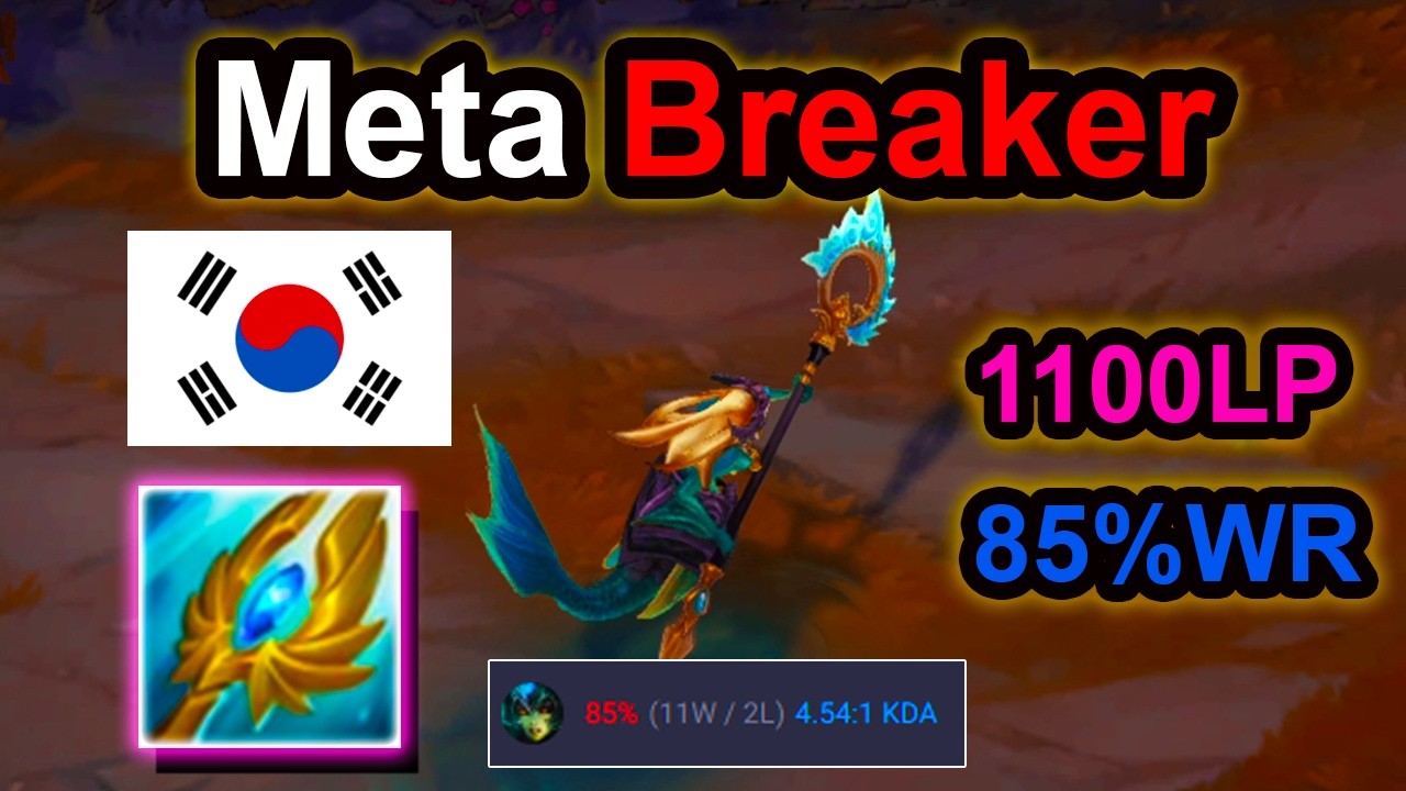 This Nami Build is 85% WR in 1100LP Challenger!