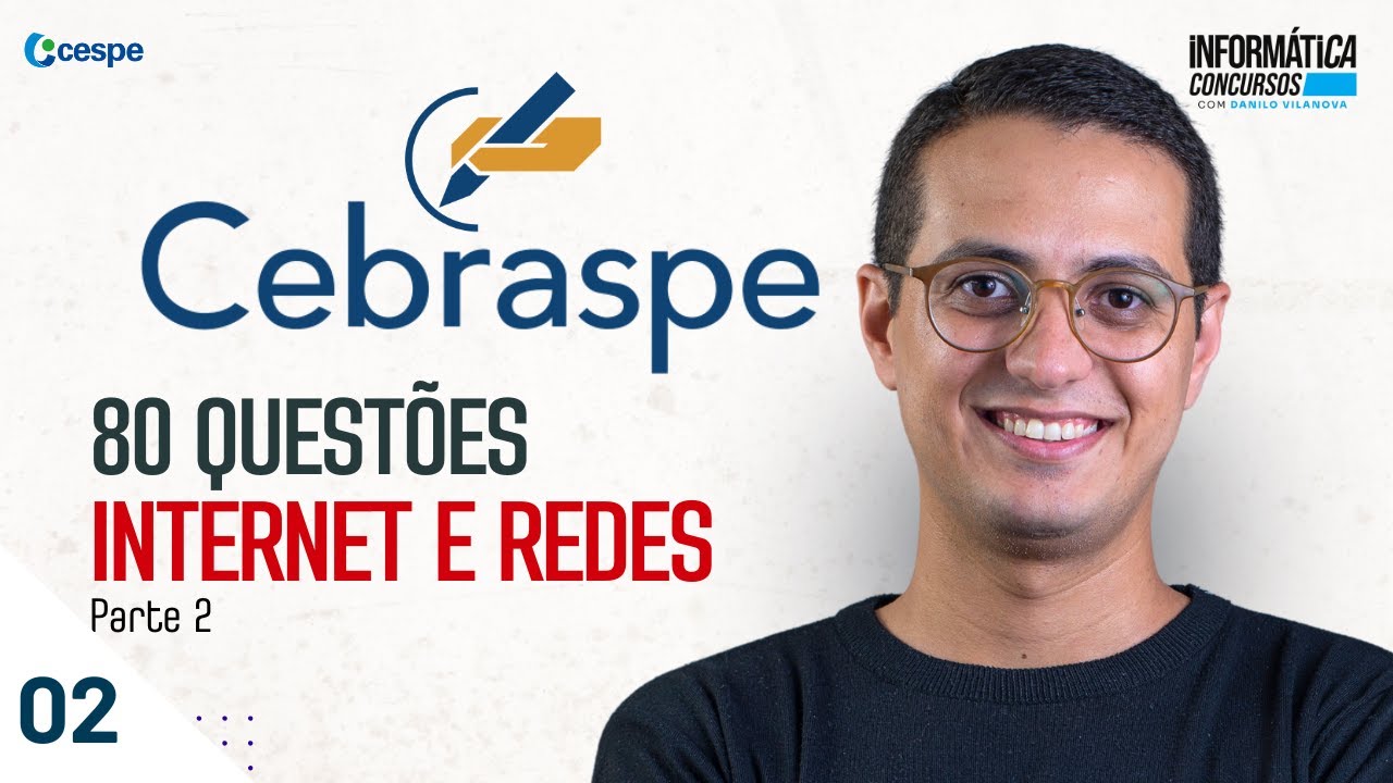Questões Banca CEBRASPE  - Internet parte 2 | Informática com Prof Danilo Vilanova 