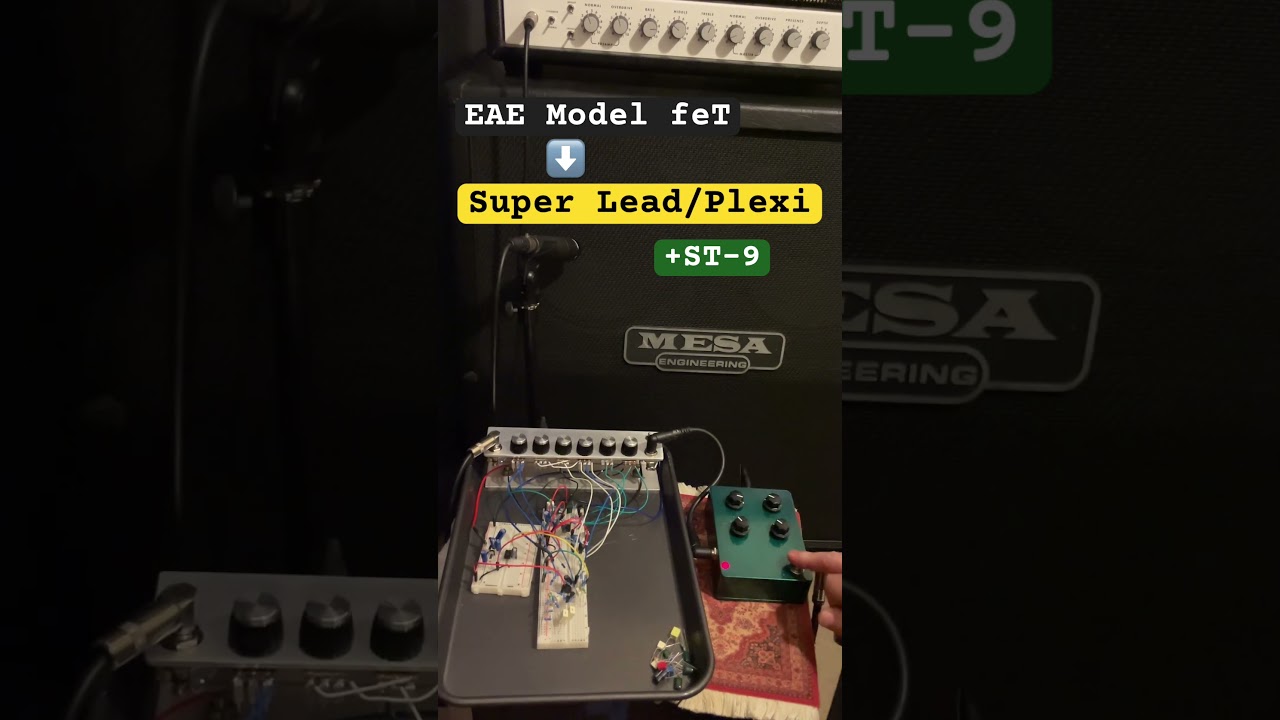 Super Lead/Plexi/MIAB based on modified EAE Model feT circuit