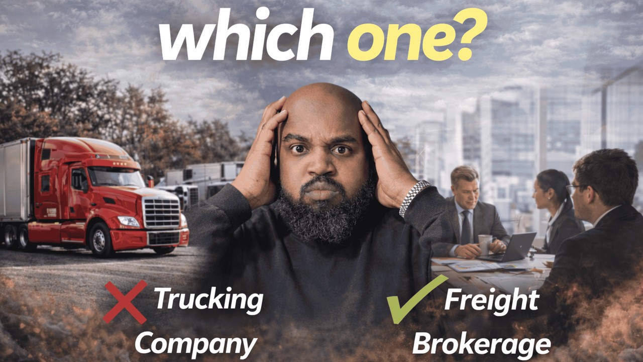 Starting a Trucking Company vs Freight Brokerage (Which Makes More Sense in 2026?)