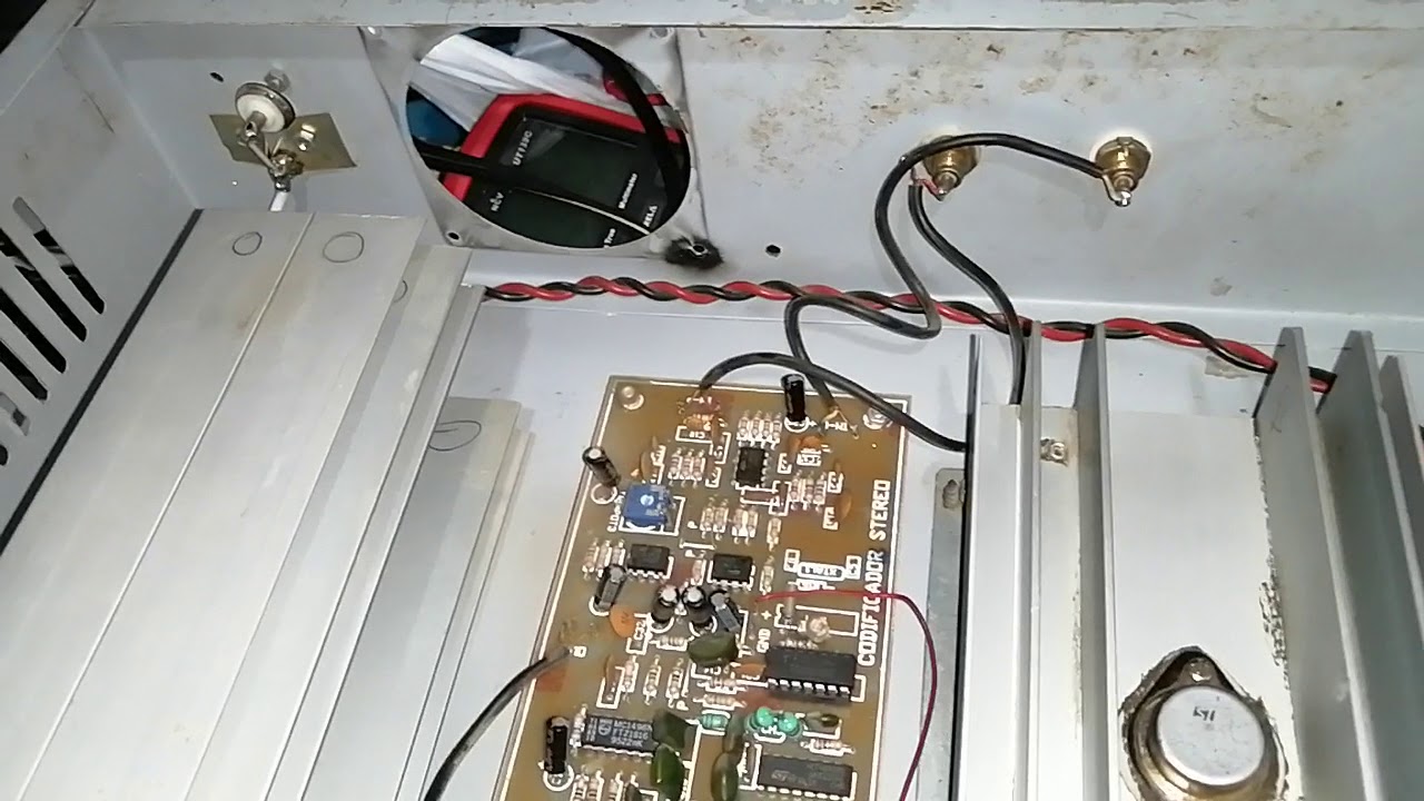 Cambio de mosfet mrf151g y mantenimiento de transmisor de 300w