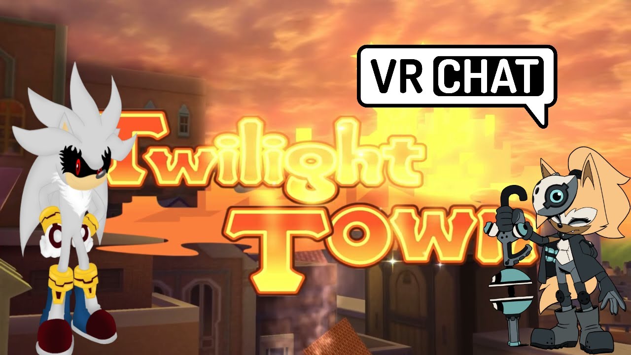 Silver.exe & Whisper Go on a Date to Explore Twilight Town (VRChat)