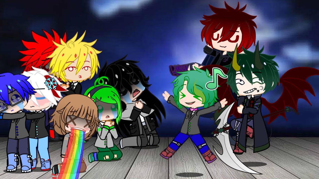 100 digits of pi//BNHA skit//Gacha Club