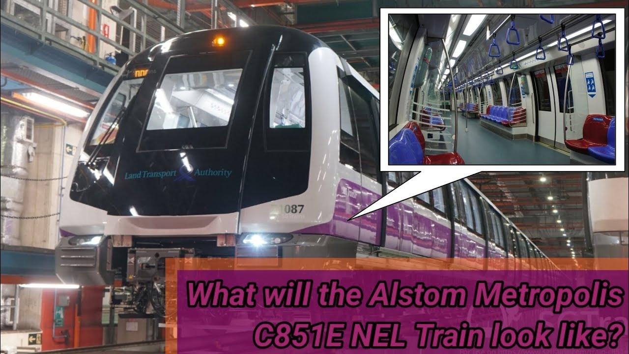 What will the Alstom Metropolis C851E NEL Train look like?