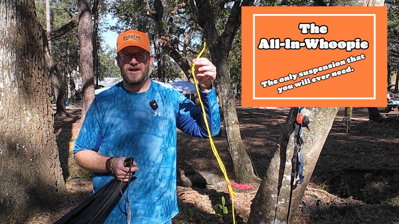 The only hammock suspension that you will ever need.