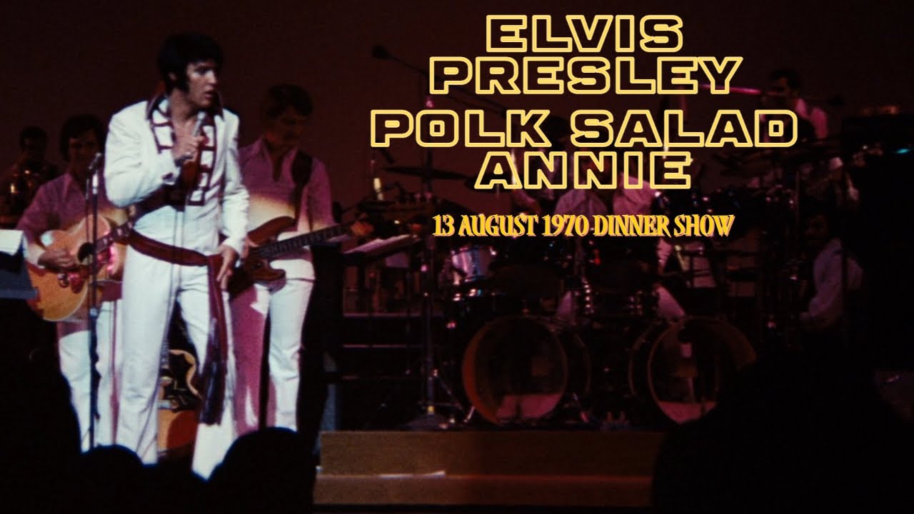 Elvis Presley - Polk Salad Annie - 13 August 1970, Dinner Show (audio only)