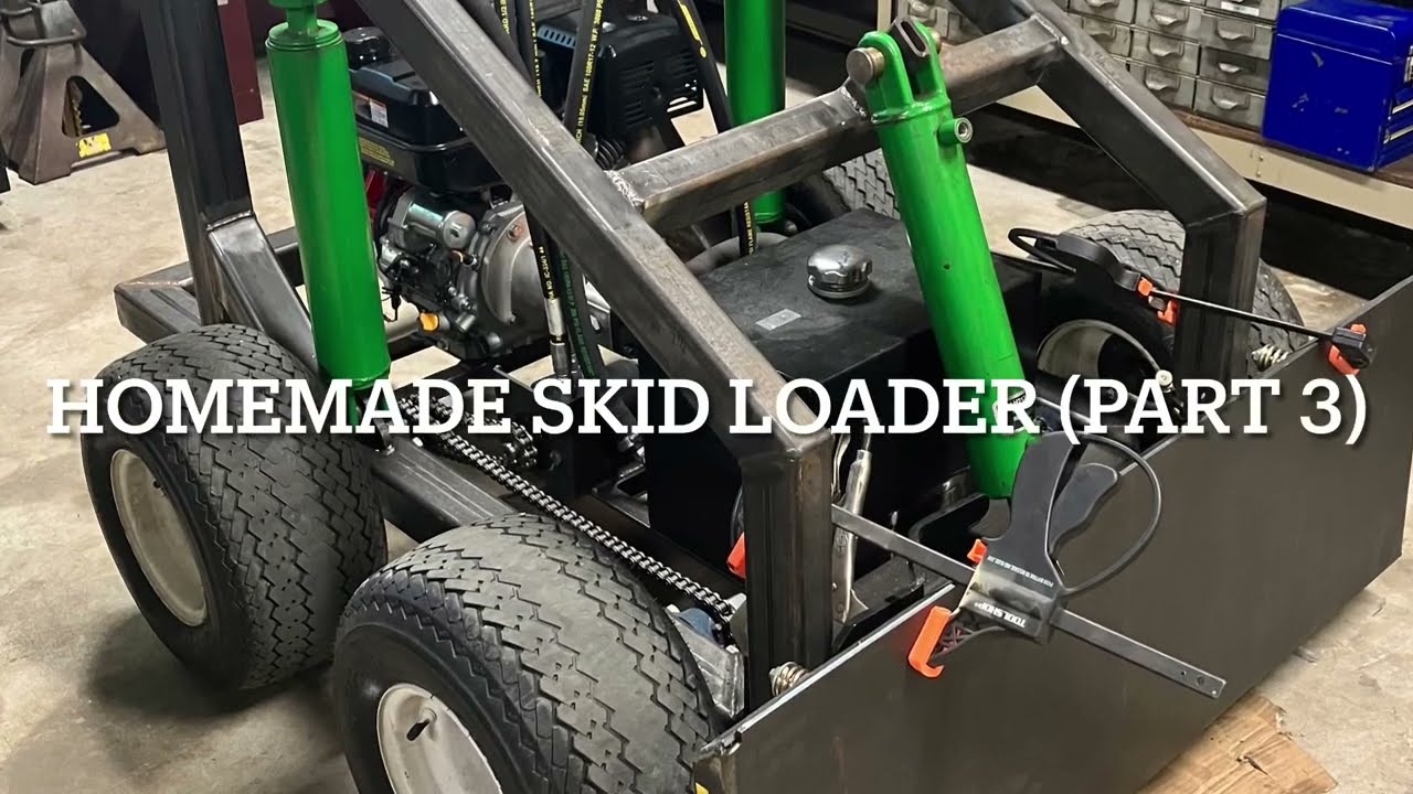 Homemade Stand on Skid loader (Part 3)
