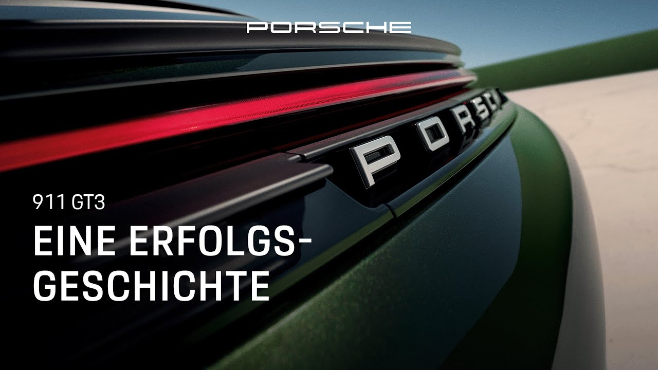 Das ist der neue Porsche 911 GT3. Eine Erfolgsgeschichte.