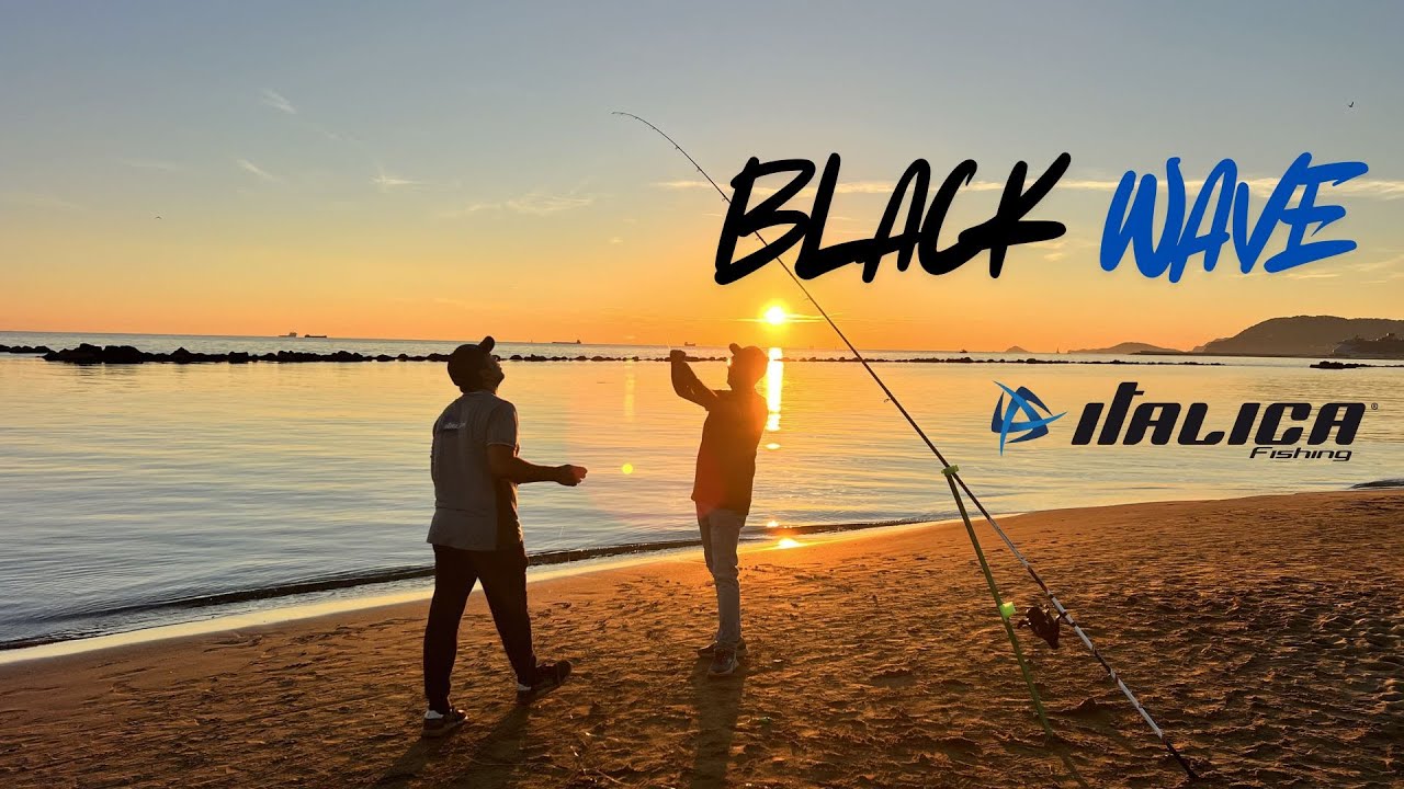 Surfcasting Italica: Egadi Black Wave