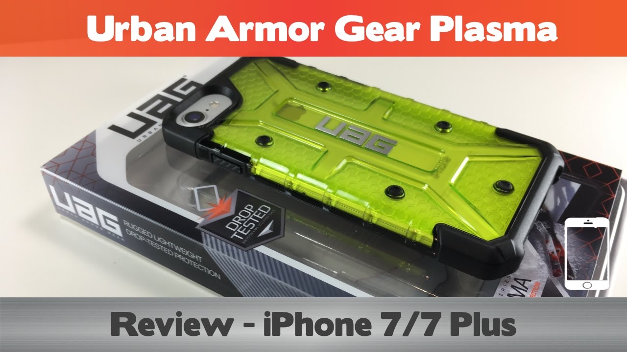 Check out those colors! Urban Armor Gear Plasma Review for the iPhone 7