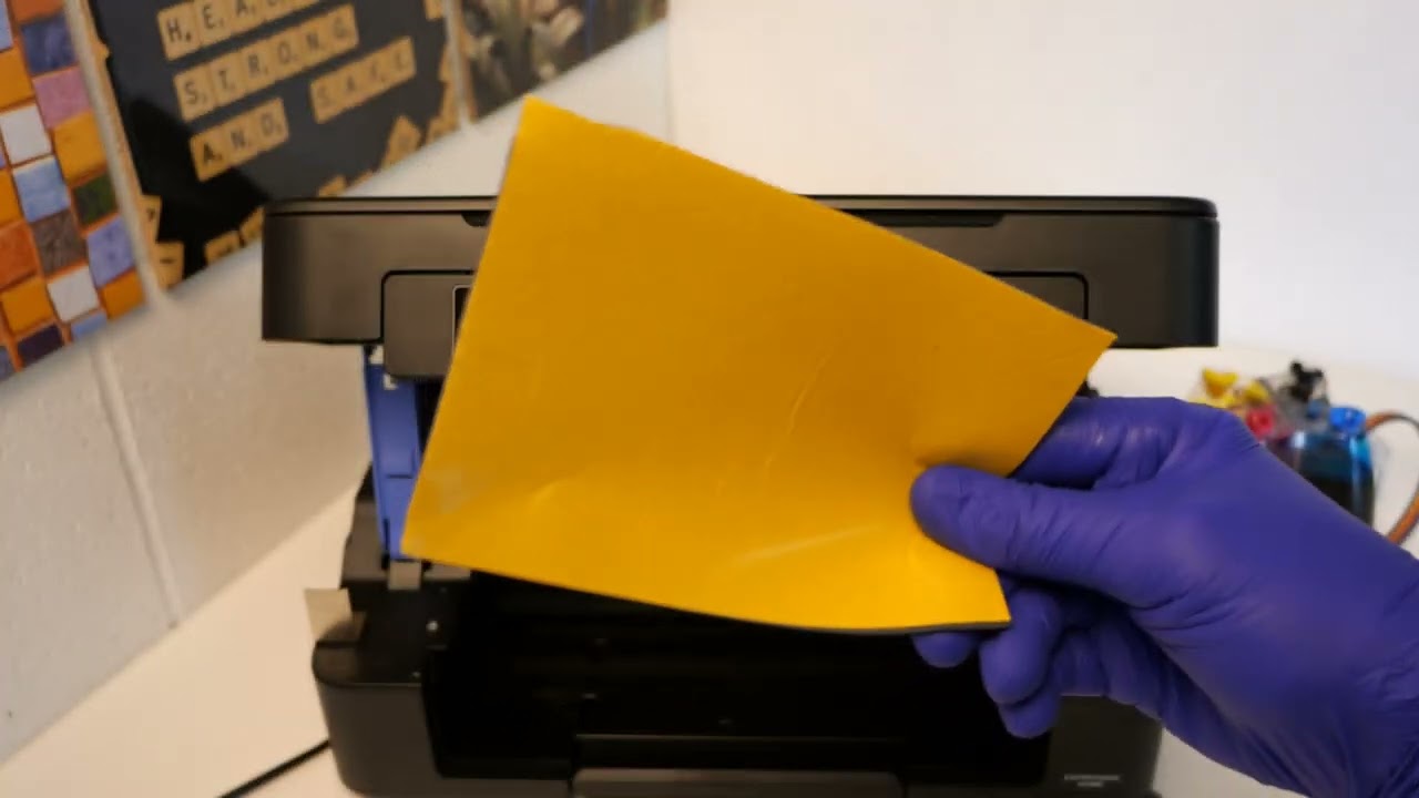 Ciss continuous ink install on Epson XP-2150