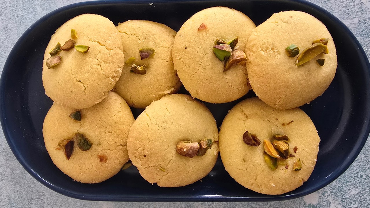 Bakery style Super Soft Nankhatai Recipe | నోట్లో వేస్తే కరిగిపోయేలా పర్ఫెక్ట్ నానక్ ఖటాయి!