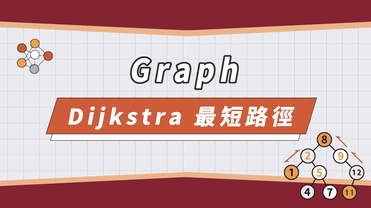 圖解演算法：Dijkstra 找尋最短路徑 | 貪婪法 | 圖 Graph | 演算法 | 資料結構 | Leetcode