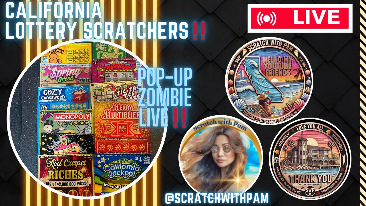 CALIFORNIA SCRATCHER‼️ #mslottery #music #chat #social #scratch #scratchofftickets #scratchcards