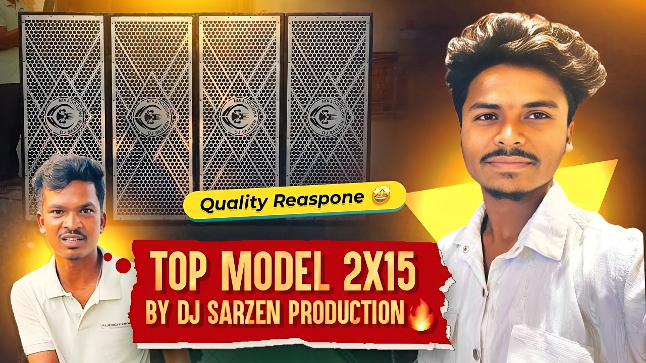 Dj SarZen Cabinet मे Audioton , 350Watt का Speaker से हुवा Testing 🔥
