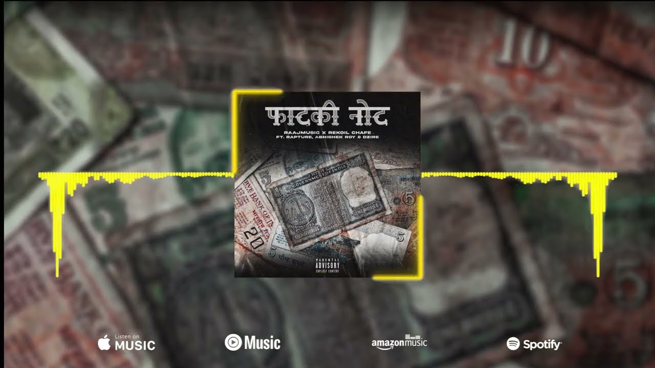 Fatki Note- Raajmusic X @RekoilChafe  w/ Abhishek Roy, Rapture & Dzire | Latest Rap Song 2022