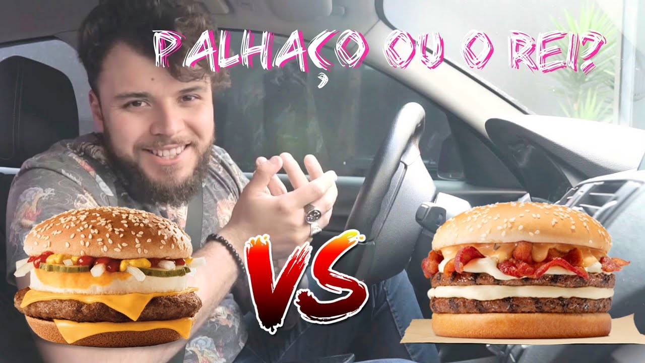 QUAL É MELHOR??Quarteirão Egg do McDonalds VS. Megastacker Catupiry do Burger King - Quem leva essa?