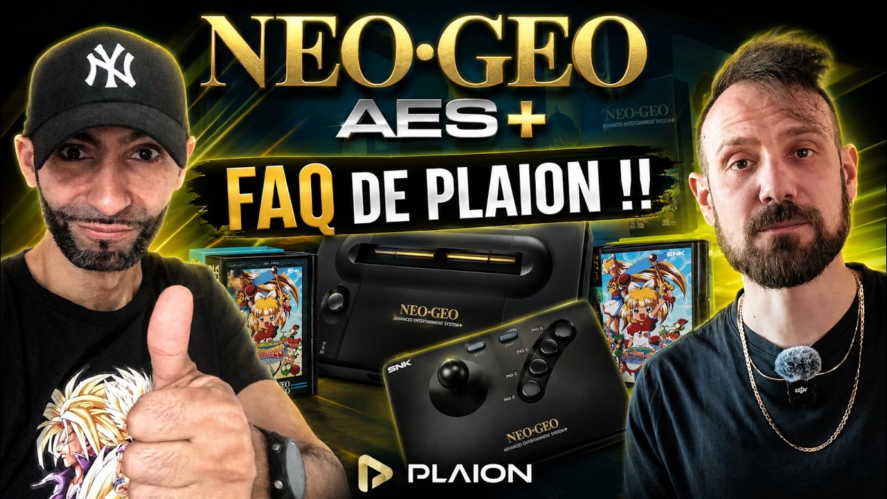 NEO-GEO AES+ : PLAION наконец-то отвечает на все вопросы?!! #ретрогейминг